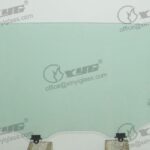 RH REAR DOOR GLASS GREEN WITH FITTINGS